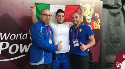 Donato Telesca Campione del Mondo di Pesistica Paralimpica